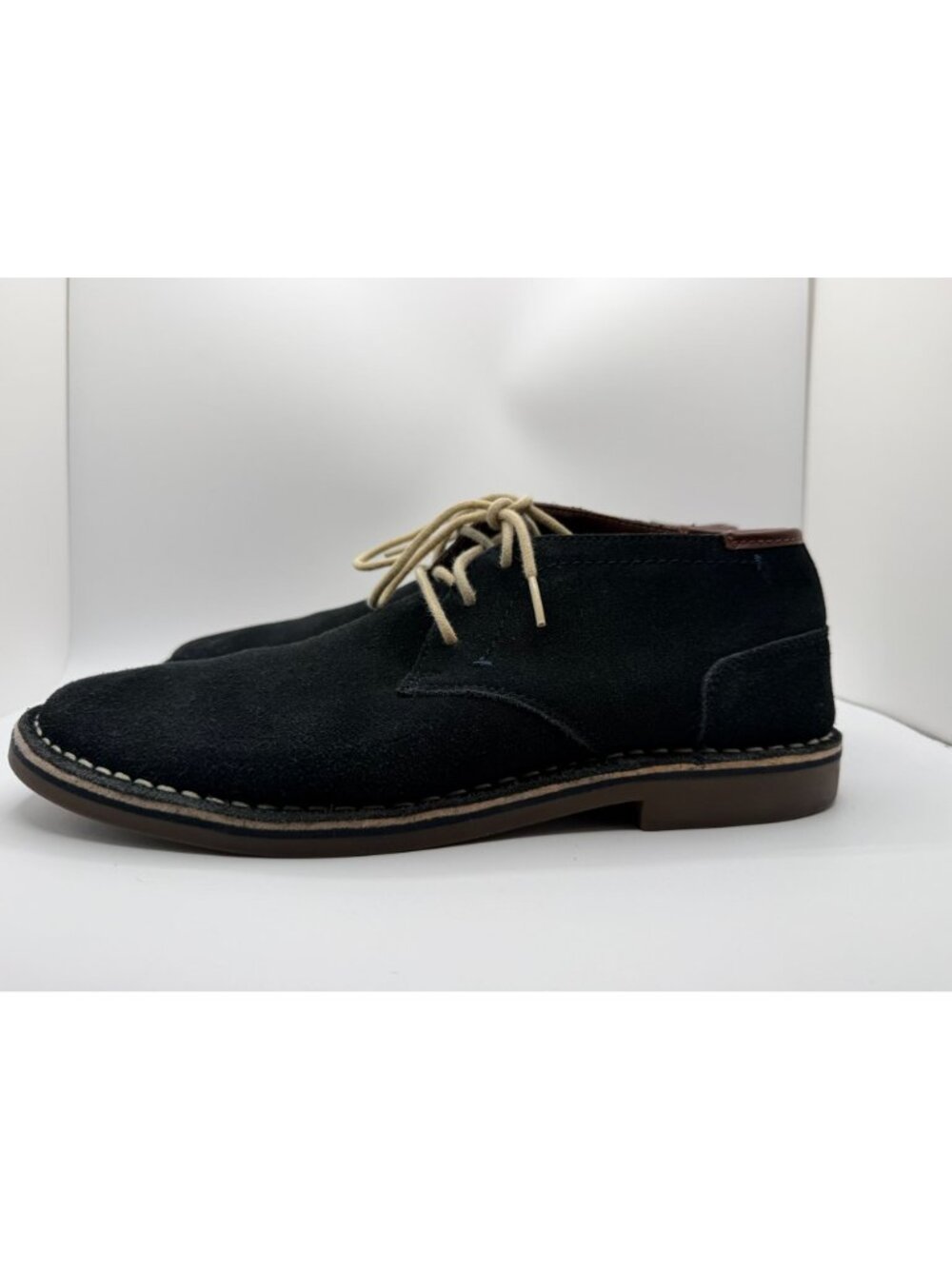 Kenneth Cole Reaction Desert Wind Chukka Boots Men Size 10M Dark Blue Leather - Picture 8 of 16